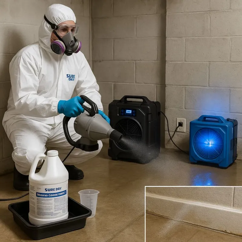 Sanitization and Odor Removal process in Pennsville, NJ