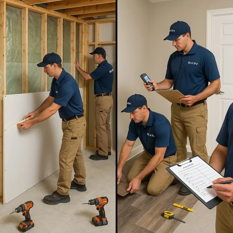 Repairs and Reconstruction process in Pennsville, NJ