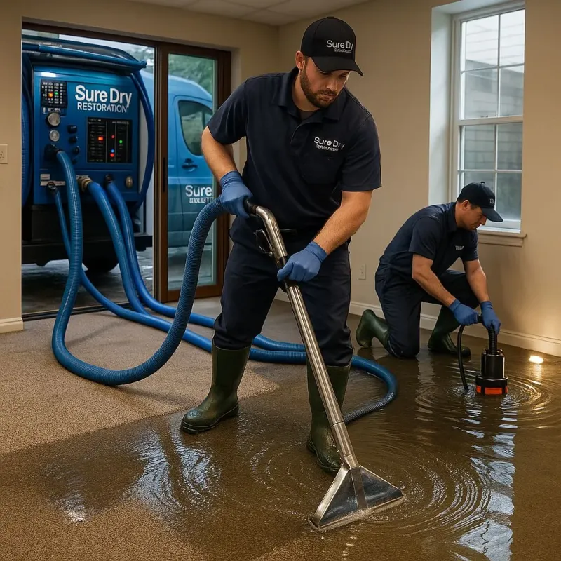 Water Extraction and Removal process in Pennsville, NJ